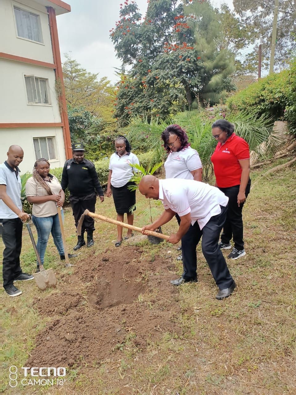 Tree Planting in State House Area